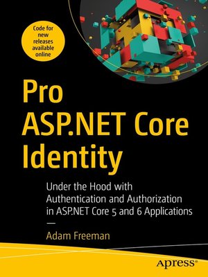 cover image of Pro ASP.NET Core Identity